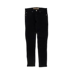 Denim & Rivets Moto Skinny Jeans Mens 30 Black Ribbed Knee Stretch Streetwear